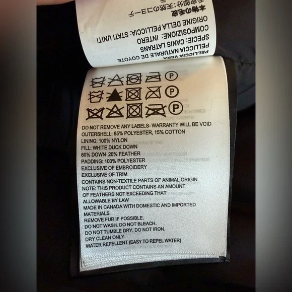 Canada Goose Expedition Parka Winter Jacket Navy Brand New Fur Trim Full Set - Picture 6 of 9